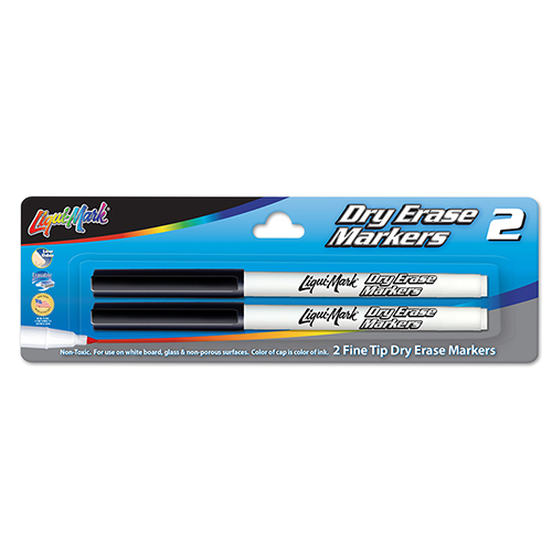 2 ct Fine Tip Dry Erase Markers