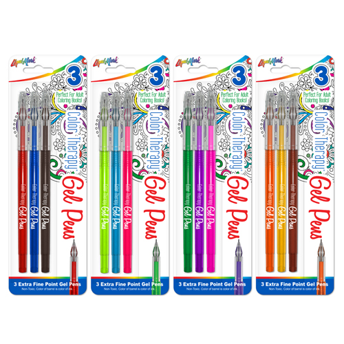 3 ct Color Therapy® Gel Pens