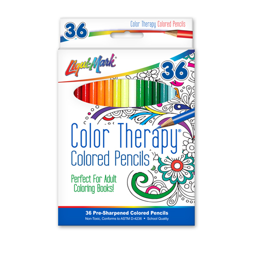 36 ct Color Therapy Colored Pencils