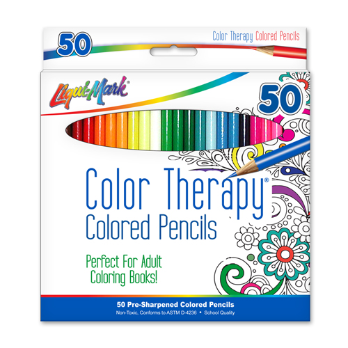 50 ct Color Therapy® Colored Pencils