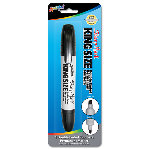 King Size Double Ended Sharp Mark® Permanent Marker