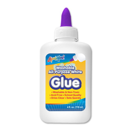4 Oz. Regular White Glue - Squeeze Bottle
