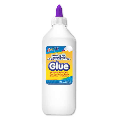17 Oz. Regular White Glue - Squeeze Bottle