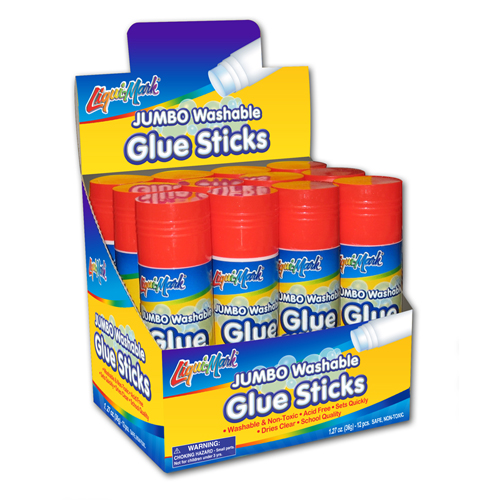 36 gr. PVA Washable Glue Stick - Display Unit
